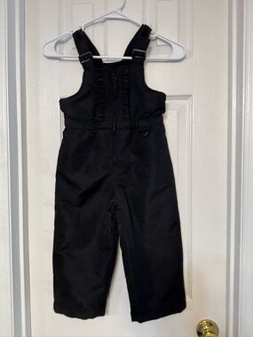 Wonderkids Black Kids Bib Overalls